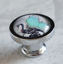 Load image into Gallery viewer, Handmade Fly Dragon Knobs, Pulls & Handles | Drawer, Dresser, Cupboard, Cabinet & Kitchen Hardware