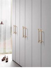 Load image into Gallery viewer, 3.78"-8.8" Gold, White & Black Gold Knobs, Pulls & Handles | Dresser, Drawer, Kitchen & Cabinet Hardware