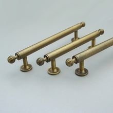Load image into Gallery viewer, Antique Bronze Cabinet Pulls & Knobs | Retro Drawer Pulls, Wardrobe & Dresser Knobs, Kitchen Handles & Door Pulls