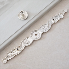 Load image into Gallery viewer, 3"-5" Antique Silver Knobs, Pulls & Handles with Backplate | Cabinet, Dresser, Drawer & Kitchen Cupboard Hardware