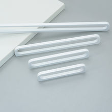 Load image into Gallery viewer, 3.78"-12.6" White Hollow Knobs, Pulls & Handles | Dresser, Drawer, Kitchen, Cabinet & Wardrobe Hardware