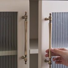 Load image into Gallery viewer, 3.78"-6.3" Antique Bronze Solid Brass Knobs, Pulls & Handles | Cabinet, Drawer, Kitchen & Dresser Hardware