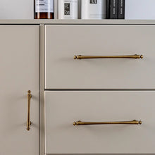 Load image into Gallery viewer, 3.78"-7.55" Art Decor T Bar Knobs, Pulls & Handles | Gold, Antique Bronze & Brass for Drawer, Dresser, Cabinet | Gift-Worthy Hardware