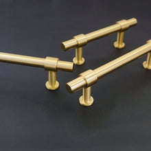 Load image into Gallery viewer, 2.5", 3", 3.78", 5", 7.55" Solid Brass Cabinet Handles | Dresser & Drawer Pulls, Kitchen Cupboard & Closet Wardrobe Knobs