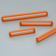 Load image into Gallery viewer, 3.78"-12.6" Orange Hollow Knobs, Pulls & Handles | Drawer, Kitchen, Dresser & Cabinet Door Hardware