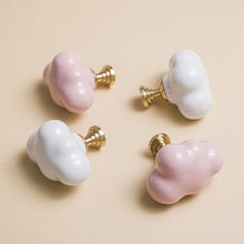 Load image into Gallery viewer, Ceramic Cloud Knobs | Colorful Drawer Pulls & Cabinet Handles for Dresser, Kitchen Cupboard | Cabinet Hardware