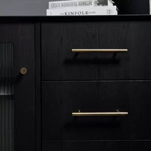 Load image into Gallery viewer, 2.5"-12.6" Antique Bronze & Brushed Brass Pulls, Knobs & Handles | Drawer, Cabinet, Dresser & Wardrobe Hardware