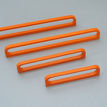 Load image into Gallery viewer, 3.78"-12.6" Orange Hollow Knobs, Pulls & Handles | Drawer, Kitchen, Dresser & Cabinet Door Hardware
