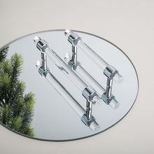 Load image into Gallery viewer, Customizable Blue, Pink & Clear Acrylic Pulls & Knobs | Drawer, Dresser, Cabinet & Bathroom Hardware