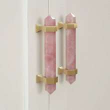 Load image into Gallery viewer, Luxury Crystal Modern T Bar Cabinet Handles | Adjustable Drawer Pulls for Wardrobe & Cabinet Door Knobs