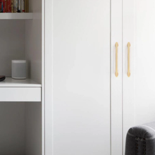 Load image into Gallery viewer, 3.78"-8.8" Gold Brass Knobs & Pulls | Cabinet, Dresser, Drawer, Cupboard, Kitchen & Closet Wardrobe Hardware