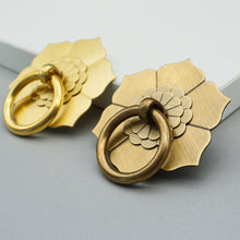 Load image into Gallery viewer, Antique Bronze & Brushed Brass Knobs, Pulls & Back Plates | Drawer, Dresser, Kitchen Cabinet Hardware