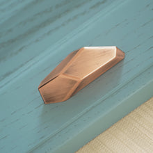 Load image into Gallery viewer, 1.25"-7.55" Modern Brushed Copper Pulls, Knobs & Handles | Kitchen, Cabinet, Dresser & Drawer Hardware