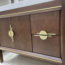 Load image into Gallery viewer, 2.5", 11.3" Unique Semicircle Drawer Pulls | Modern Kitchen & Cupboard Handles, Dresser Knobs, Wardrobe Cabinet Handles