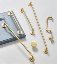 Load image into Gallery viewer, Large Solid Brass Knobs, Pulls & Handles | Kitchen, Drawer, Cabinet Door, Dresser & Cupboard Hardware