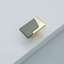 Load image into Gallery viewer, 3.78"-5" Unique Gray Gold Knobs, Pulls & Handles | Cabinet Door, Drawer, Dresser, Kitchen & Cupboard Hardware