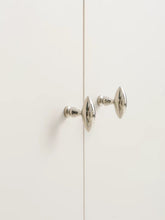 Load image into Gallery viewer, Mid‑Century Minimalist Olive‑Form Cabinet Pulls, Titanium Silver Small Handles for Cabinets Drawers