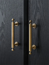 Load image into Gallery viewer, Antique Bronze Cabinet Pulls & Knobs | Retro Drawer Pulls, Wardrobe & Dresser Knobs, Kitchen Handles & Door Pulls