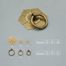 Load image into Gallery viewer, Antique Bronze & Brushed Brass Knobs, Pulls & Back Plates | Drawer, Dresser, Kitchen Cabinet Hardware