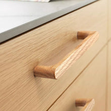 Load image into Gallery viewer, 3"-7.55" Black Oak & Walnut Wood Knobs, Pulls & Handles | Kitchen, Cabinet, Drawer, Cupboard & Dresser Hardware