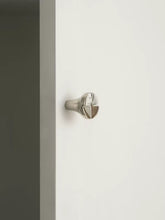 Load image into Gallery viewer, French Luxury Brass Irregular Single Hole Cabinet Knobs, Rustproof Titanium Silver Drawer Pulls