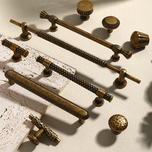 Load image into Gallery viewer, 3.78"-12.6" Retro Antique Bronze Pulls, Knobs & Handles | Cabinet, Drawer, Dresser & Kitchen Hardware