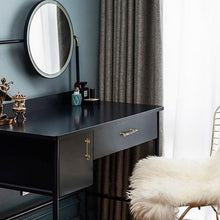 Load image into Gallery viewer, Customizable Acrylic Gold Clear Pulls, Knobs & Handles | Drawer, Dresser, Cabinet & Bathroom Hardware