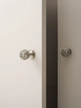 Load image into Gallery viewer, Mid-Century Hollow Ball Brass Knob, Titanium Silver Small Drawer & Cabinet Door Handle