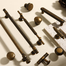 Load image into Gallery viewer, 3.78"-12.6" Retro Antique Bronze Pulls, Knobs & Handles | Cabinet, Drawer, Dresser & Kitchen Hardware