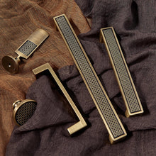 Load image into Gallery viewer, Antique Bronze Cabinet Handles | Vintage Kitchen & Drawer Pulls, Closet, Dresser & Wardrobe Door Knobs