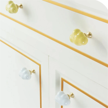 Load image into Gallery viewer, Ceramic Cloud Knobs | Colorful Drawer Pulls & Cabinet Handles for Dresser, Kitchen Cupboard | Cabinet Hardware