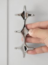 Load image into Gallery viewer, Retro French Cabinet Handle | Polished Chrome Personalized Furniture Pull