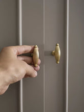 Load image into Gallery viewer, Modern Nordic Brass Surface Mount Pulls, European Style Small Handles for Kitchen Cabinets, Wardrobes & Drawers