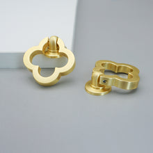 Load image into Gallery viewer, Brushed Brass Knobs, Pulls & Handles | Drawer, Kitchen, Dresser, Cabinet & Door Hardware