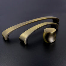 Load image into Gallery viewer, 3.78"-6.3" Antique Bronze Pulls, Knobs & Handles | Kitchen, Cabinet, Drawer, Dresser & Wardrobe Hardware