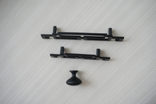 Load image into Gallery viewer, 2.5"-5.0" (64-128mm) Black Knobs, Pulls & Handles | Chinese Style Cabinet Door, Drawer, Dresser & Cupboard Kitchen Hardware