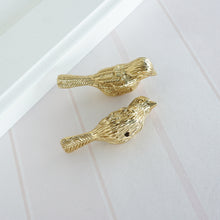Load image into Gallery viewer, Solid Brass Bird Knobs, Pulls & Handles | Drawer, Dresser, Kitchen & Cabinet | Decor Furniture Hardware