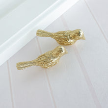 Load image into Gallery viewer, Solid Brass Bird Knobs, Pulls & Handles | Drawer, Dresser, Kitchen & Cabinet | Decor Furniture Hardware