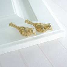 Load image into Gallery viewer, Solid Brass Bird Knobs, Pulls & Handles | Drawer, Dresser, Kitchen & Cabinet | Decor Furniture Hardware