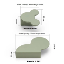 Load image into Gallery viewer, Colorful Mouse Cabinet Pull | Zinc Alloy Kids Room Drawer Knob (16mm & 32mm)