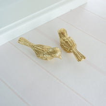 Load image into Gallery viewer, Solid Brass Bird Knobs, Pulls & Handles | Drawer, Dresser, Kitchen & Cabinet | Decor Furniture Hardware