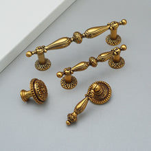 Load image into Gallery viewer, 2.5"-3.78" (64-96mm) Antique Coffee Vintage Knobs, Pulls & Handles | Dresser, Drawer, Cabinet, Kitchen & Door Hardware