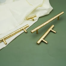 Load image into Gallery viewer, High-Quality Mini Hammered Solid Brass Pulls & Knobs | Cabinet, Kitchen, Drawer & Dresser Hardware