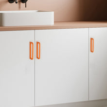 Load image into Gallery viewer, 3.78"-12.6" Orange Hollow Knobs, Pulls & Handles | Drawer, Kitchen, Dresser & Cabinet Door Hardware