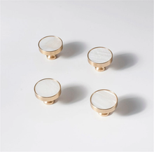 Load image into Gallery viewer, Nordic Simple Brass Knobs | Creative Shell Wardrobe Door & Drawer Knobs, Cabinet Handles, Dresser Knobs
