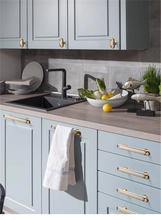 Load image into Gallery viewer, 3.78"-8.8" Gold, White & Black Gold Knobs, Pulls & Handles | Dresser, Drawer, Kitchen & Cabinet Hardware