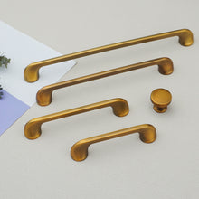 Load image into Gallery viewer, 3.78", 5", 7.55", 10" (96mm) Antique Brass Drawer Handles | Cabinet Knobs, Kitchen Pulls & Dresser Knobs | Furniture & Cabinet Hardware