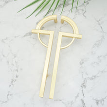 Load image into Gallery viewer, 5" (128mm) Brushed Nickel Symmetrical Pulls, Knobs & Handles | Cabinet, Dresser, Drawer & Kitchen Hardware