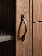 Load image into Gallery viewer, Chinese Antique Vintage Brass Pull Handles, Old Style Grips for Wooden Doors, Drawers, Cabinets and Toolboxes