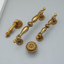 Load image into Gallery viewer, 2.5"-3.78" (64-96mm) Antique Coffee Vintage Knobs, Pulls & Handles | Dresser, Drawer, Cabinet, Kitchen & Door Hardware